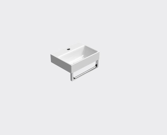 GSI Nubes Gloss White Basin 360 x 280mm