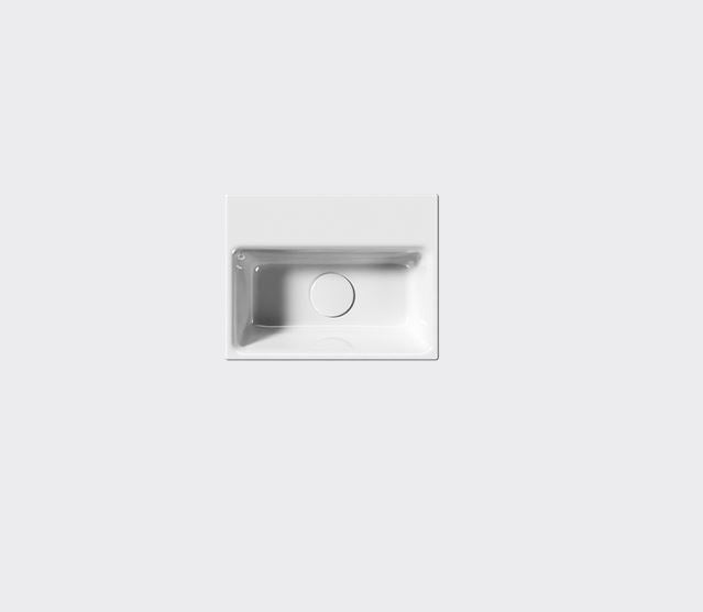 GSI Nubes Gloss White Basin 360 x 280mm