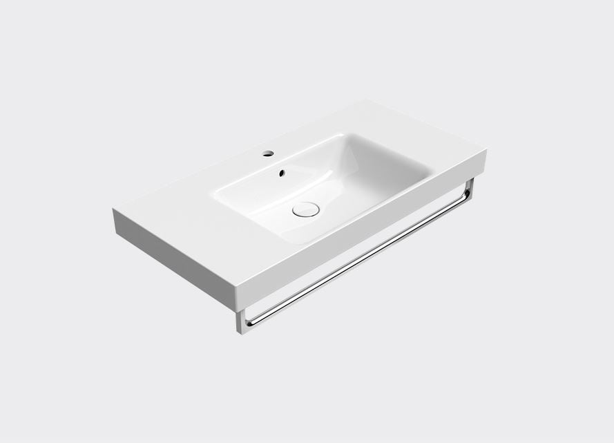GSI Nubes Gloss White Basin 1000 x 500mm