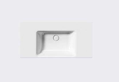 GSI Nubes Gloss White Basin 1000 x 500mm