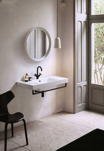GSI Nubes Gloss White Basin 1000 x 500mm