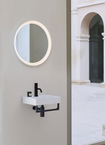 GSI NUBES 1TH Gloss White Basin  400 x 320mm