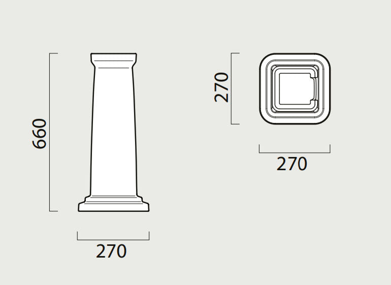 GSI Classic 900 x 500mm Washbasin