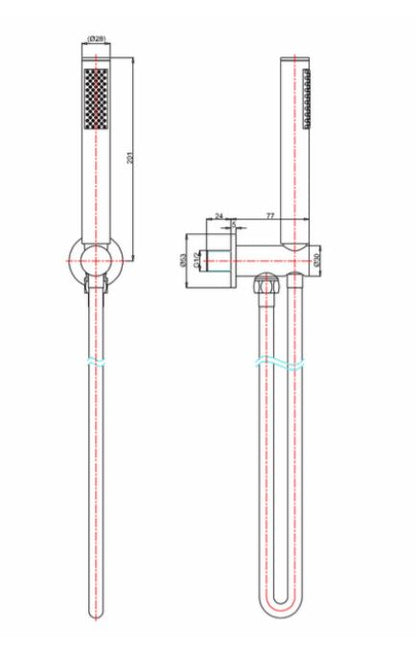 Crosswater Kai 2 Outlet 2 Handle Shower Bundle - Chrome