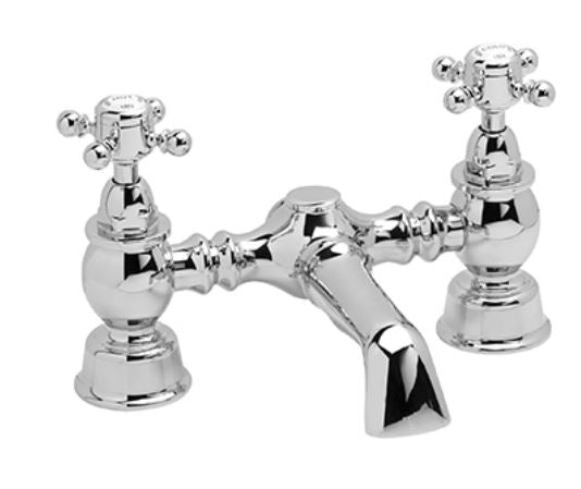 Hartlebury Bath Filler Chrome