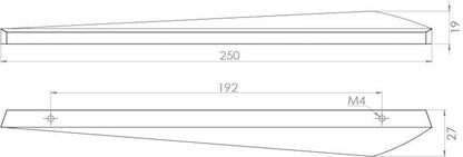 SANEUX Tokyo 250mm Handle for Drawers