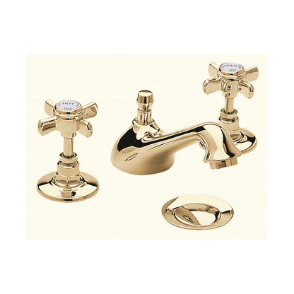 Heritage Dawlish 3 Tap Hole Basin Mixer (choose finish)