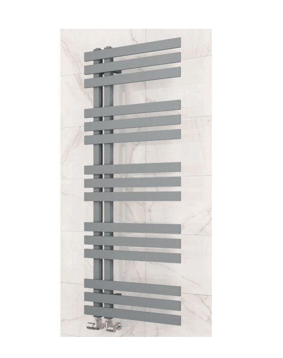 Eastbrook Hurley 800 x 500mm Open Ended Heated Towel Rail