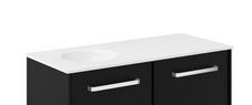 Crosswater Infinity Basin 1000mm No Tap Hole Basin Left Hand