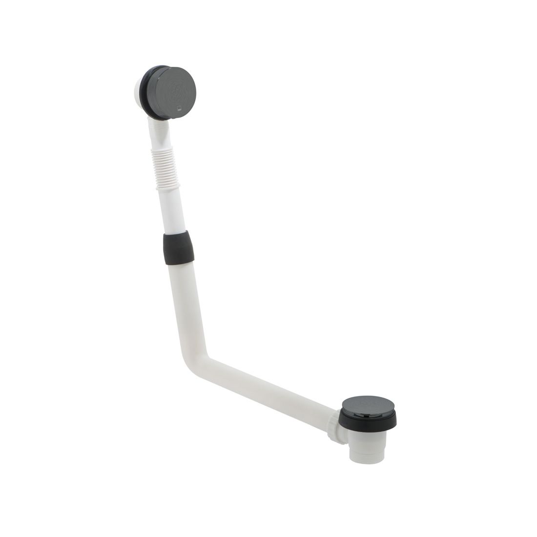 Vado Arrondi Clic-Clac Bath Waste + Overflow