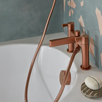 VADO Edit Bath Mixer Tap With Shower Kit