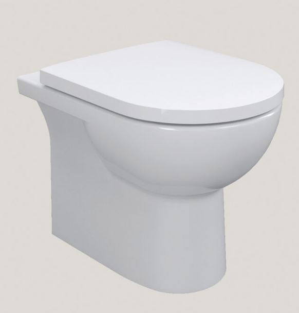 Essentials Ivan Back To Wall Pan for a Sleek BathAesthetic