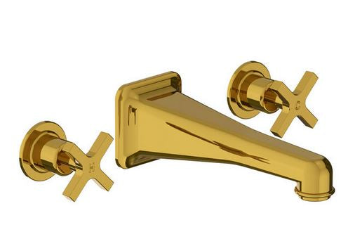 Lefroy Brooks Janey Mac Cross Handle Concealed Bath Filler