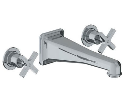 Lefroy Brooks Janey Mac Cross Handle Concealed Bath Filler