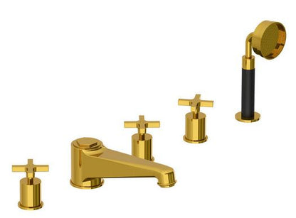 Lefroy Brooks Janey Mac Bath Filler w/ Pull Out Hand Shower