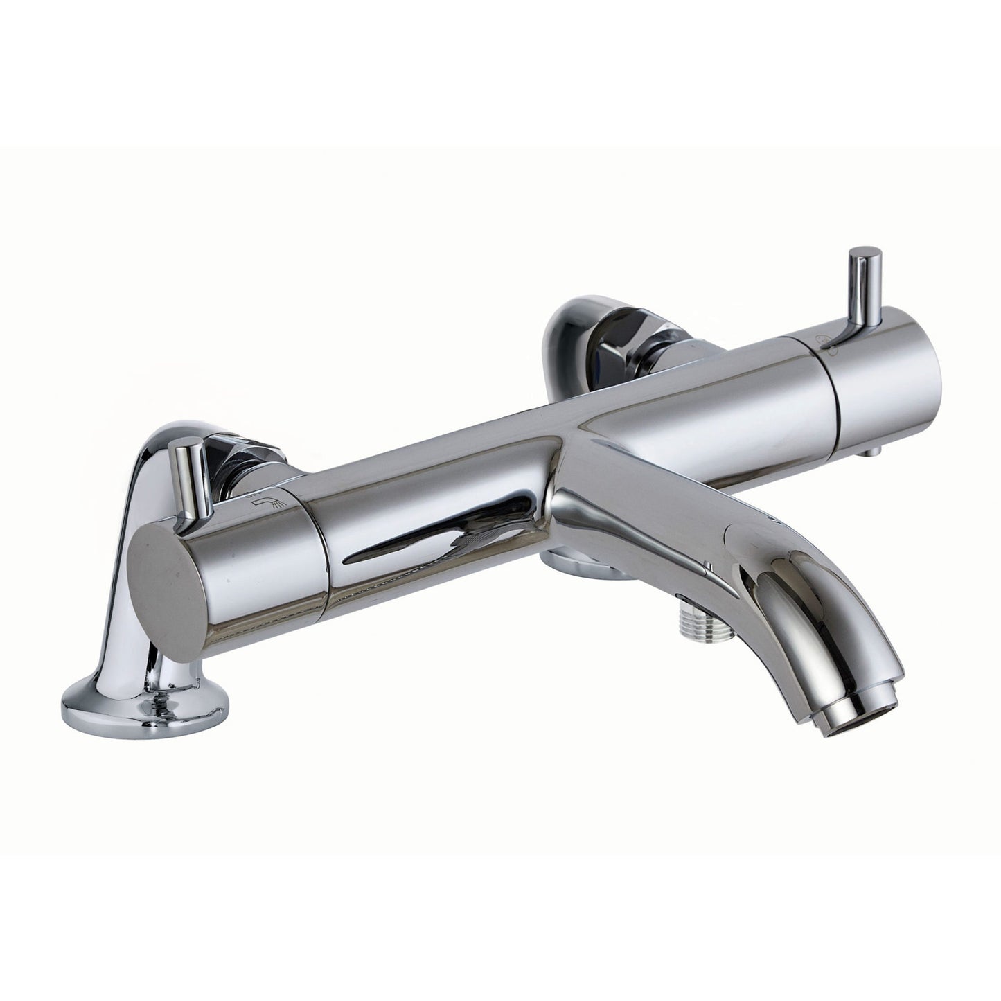 Just Taps Plus Florence Thermostatic Deck Mounted Basin Mixer