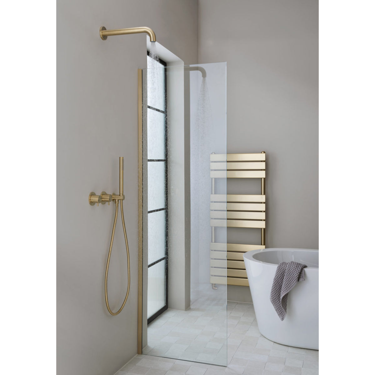 Just Taps Plus Florence 350mm Single Headshower