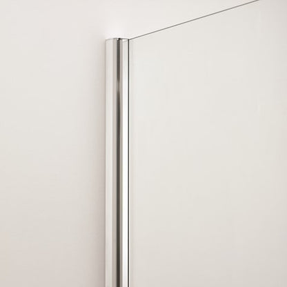Crosswater Kai 6 760mm Bi-Fold Shower Door Silver Frame