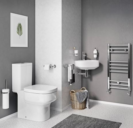 Crosswater Kai S White Corner Basin