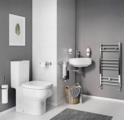 Kai S Compact Seat for Close Coupled WC - White