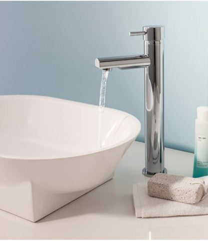 Crosswater Kai Lever Monobloc Basin Mixer w/ Fixed Spout