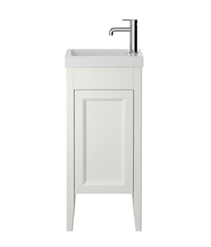 Caversham 400mm Freestanding Cloakroom Vanity Unit Chantilly