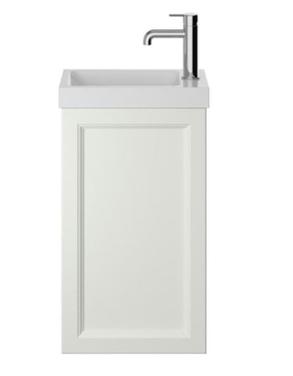 Caversham 400mm Wall Hung Cloak Room Unit  Chantilly