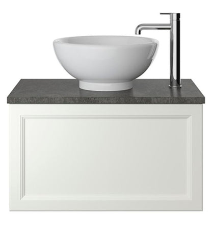 Caversham 700mm Wall Hung 1 Drawer Chantilly