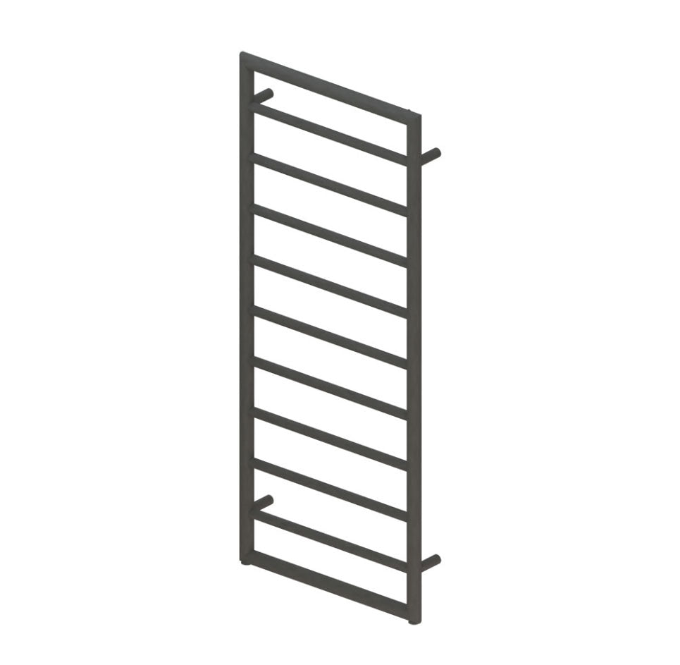 Eastbrook Kenilworth 800 x 600mm Mitered Heated Towel Rail Matt Anthracite