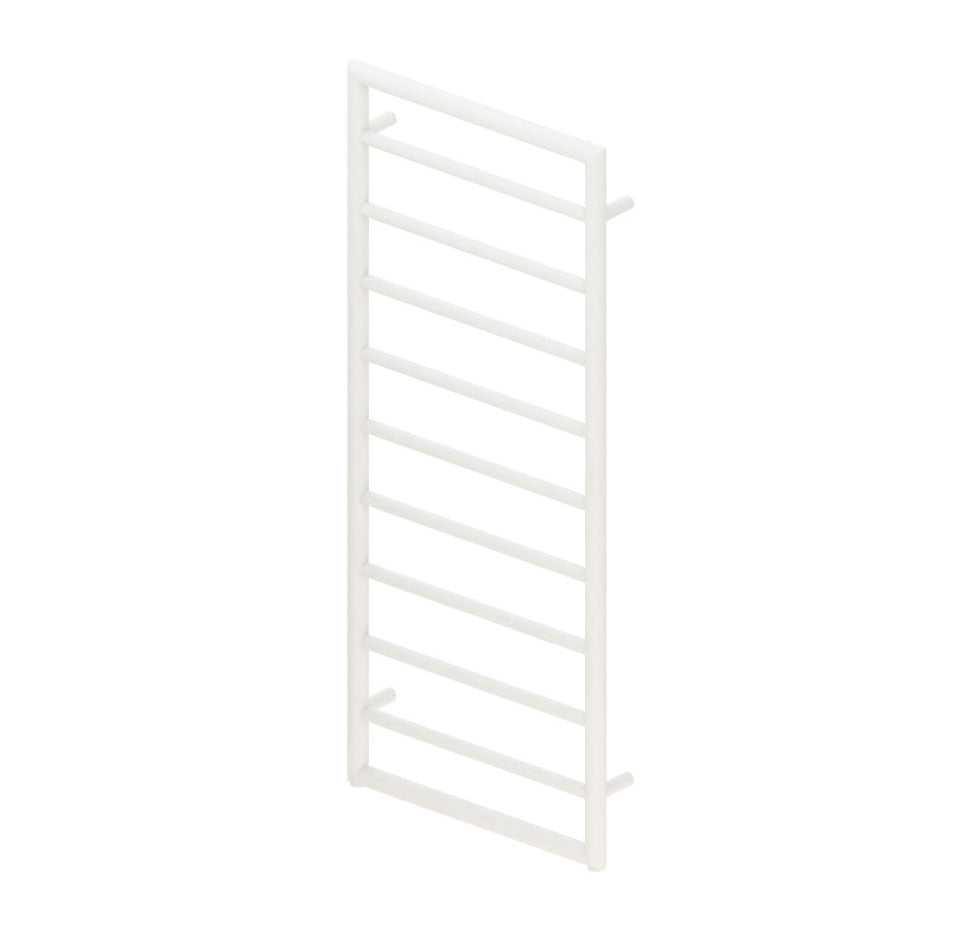 Eastbrook Kenilworth 1200 x 500mm Mitered Heated Towel Rail white Matt
