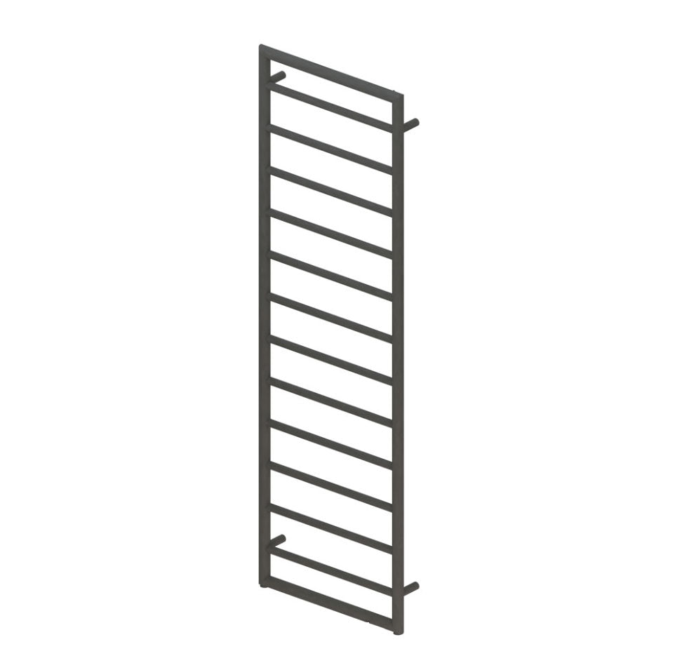 Eastbrook Kenilworth 1200 x 600mm Mitered Heated Towel Rail Matt Anthracite