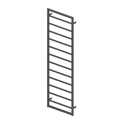 Eastbrook Kenilworth 1600 x 600mm Mitered Heated Towel Rail Matt Anthracite