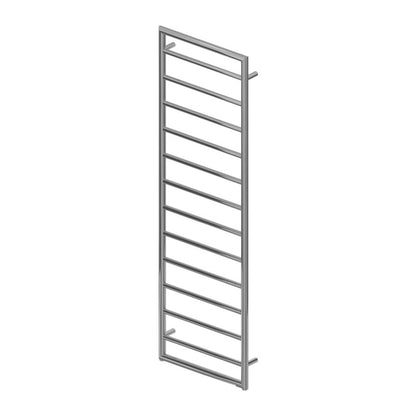 Eastbrook Kenilworth 1200 x 600mm Mitered Heated Towel Rail Chrome