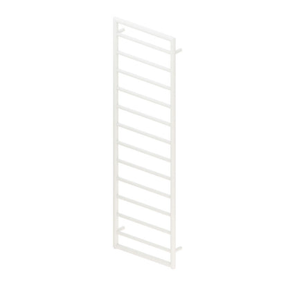 Eastbrook Kenilworth 1200 x 600mm Mitered Heated Towel Rail white Matt