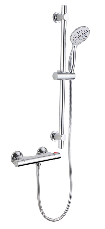 Exposed Thermostatic Shower Valve With Slide Rail & Handset