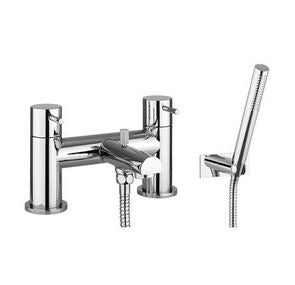 Crosswater Kai Lever Chrome Deck Mounted Bath Shower Mixer