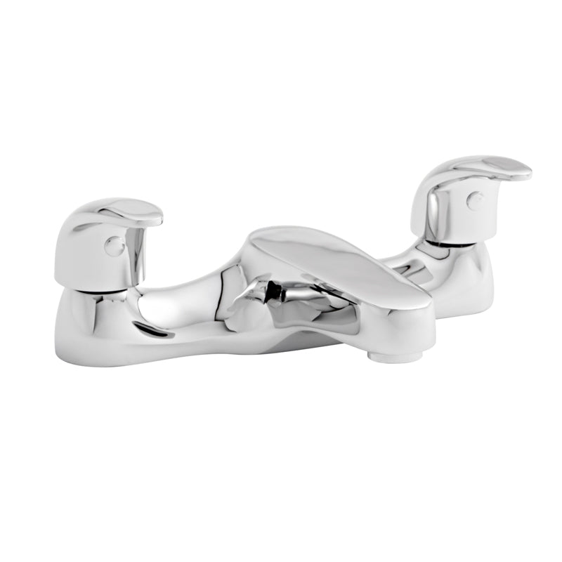 SW6 Koral Bath Filler High Shine Polished Chrome Finish