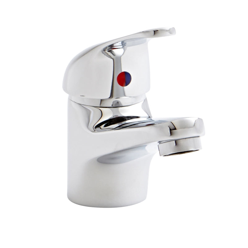 SW6 Koral Basin Mixer High Shine Polished Chrome Finish