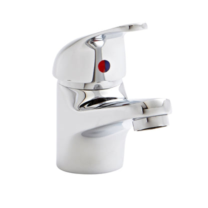 SW6 Koral Basin Mixer High Shine Polished Chrome Finish