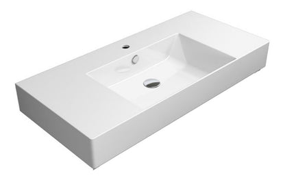 GSI Kube X Design 1000 x 470mm Washbasin With Double Ledge