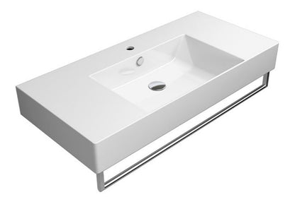 GSI Kube X Design 1000 x 470mm Washbasin With Double Ledge
