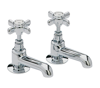 Heritage Dawlish Basin Taps (choose finish)