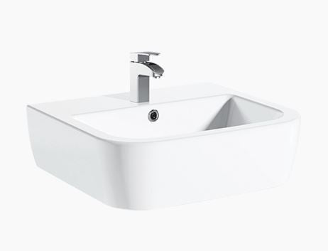 Essentials Essence / Xcite 560mm Basin With One Tap Hole
