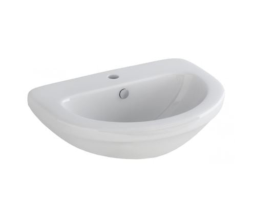 Essentials Ivo / Flite 550mm basin with one tap hole
