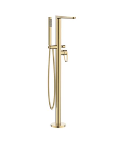 Crosswater Lazo Bath Shower Mixer Brushed Brass