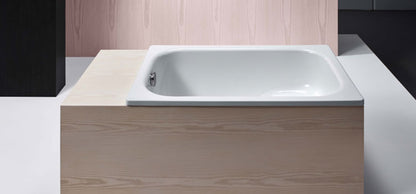 Bette Labette 1240 X 700mm White Steel Bath No Tap Hole