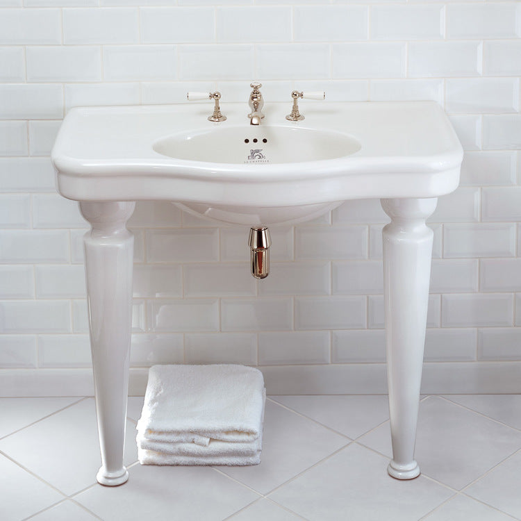 Lefroy Brooks La Chapelle 1000 x 570 Console 3Tap Hole Basin
