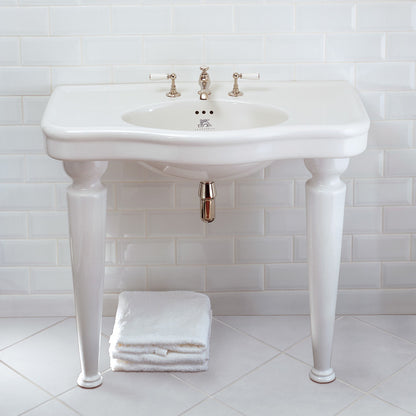 Lefroy Brooks La Chapelle 1000 x 570 Console 3Tap Hole Basin