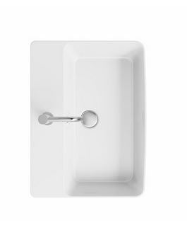 Crosswater Libra 56x42 Semi Recessed Basin 1TH
