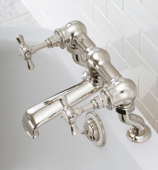 Lefroy Brooks Classic Deck Mounted Bath Filler Mixer - LB1107CP Chrome